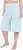 Ulla Popken Wide Leg Flared Bermuda Shorts Blue - Džinsi & Bikses Lielos Izmēros – Plus Size - 