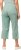 Ulla Popken Cropped Ruby Fit Pants Moss Green - Džinsi & Bikses Lielos Izmēros – Plus Size - 