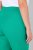 Ulla Popken Cropped Ruby Fit Pants Emerald Green - Bikses - Lielo izmēru bikses sievietēm