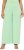 Ulla Popken Layered Chiffon Wide Leg Pants Green - Džinsi & Bikses Lielos Izmēros – Plus Size - 