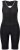 Ulla Popken Padded Cycling Zip Front Bodysuit Black - Džinsi & Bikses Lielos Izmēros – Plus Size - 