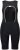 Ulla Popken Padded Cycling Zip Front Bodysuit Black - Džinsi & Bikses Lielos Izmēros – Plus Size - 