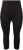 Ulla Popken Cropped High Waisted Leggings Black - Džinsi & Bikses Lielos Izmēros – Plus Size - 