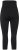 Ulla Popken Cropped High Waisted Leggings Black - Džinsi & Bikses Lielos Izmēros – Plus Size - 