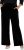 Ulla Popken Velvet Suit Pants Black - Džinsi & Bikses Lielos Izmēros – Plus Size - 
