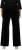 Ulla Popken Velvet Suit Pants Black - Džinsi & Bikses Lielos Izmēros – Plus Size - 