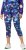 Ulla Popken Neon Bubble Quick Dry Leggings Blue - Džinsi & Bikses Lielos Izmēros – Plus Size - 