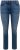 Ulla Popken Textured Stripe Sarah Slim Fit Jeans Blue - Džinsi & Bikses Lielos Izmēros – Plus Size - 