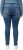 Ulla Popken Textured Stripe Sarah Slim Fit Jeans Blue - Džinsi & Bikses Lielos Izmēros – Plus Size - 