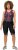 Ulla Popken Functional Padded Zip Front Cycling Leotard Black - Džinsi & Bikses Lielos Izmēros – Plus Size - 