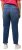 Ulla Popken Rhinestone Detail Stretch Fit Skinny Jeans Blue Denim - Džinsi & Bikses Lielos Izmēros – Plus Size - 