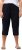 Ulla Popken Cropped Linen Blend Elastic Waist Pants Navy - Džinsi & Bikses Lielos Izmēros – Plus Size - 