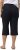 Ulla Popken Cropped Linen Blend Elastic Waist Pants Navy - Džinsi & Bikses Lielos Izmēros – Plus Size - 