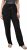 Ulla Popken Speckled Crepe Pull On Pants Black - Džinsi & Bikses Lielos Izmēros – Plus Size - 
