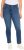 Ulla Popken Fringed Hem Stretch Fit Jeans Denim Blue - Džinsi & Bikses Lielos Izmēros – Plus Size - 