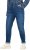 Ulla Popken Rivet Detail Mom Jeans Blue - Džinsi & Bikses Lielos Izmēros – Plus Size - 