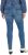 Ulla Popken Decorative Pocket Slim Stretch Jeans Blue Denim - Džinsi & Bikses Lielos Izmēros – Plus Size - 