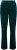 Ulla Popken Velvet Elastic Waist Pants Green - Džinsi & Bikses Lielos Izmēros – Plus Size - 