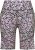 Ulla Popken Leopard Print Quick Drying Shorts Black - Džinsi & Bikses Lielos Izmēros – Plus Size - 