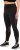 Ulla Popken Mesh Panel Leggings Black - Džinsi & Bikses Lielos Izmēros – Plus Size - 