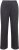Ulla Popken Sparkling Pinstripe Elastic Waist Pants Black - Džinsi & Bikses Lielos Izmēros – Plus Size - 
