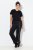 Ulla Popken Tracksuit Pants Black - Bikses - Lielo izmēru bikses sievietēm