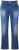 Ulla Popken Tapered Leg Lightly Distressed Jeans Denim Blue - Džinsi & Bikses Lielos Izmēros – Plus Size - 