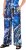Ulla Popken Blue Stroke Wide Leg Palazzo Pants - Džinsi & Bikses Lielos Izmēros – Plus Size - 