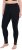 Ulla Popken Lace Trim Leggings Black - Džinsi & Bikses Lielos Izmēros – Plus Size - 