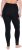 Ulla Popken Lace Trim Leggings Black - Džinsi & Bikses Lielos Izmēros – Plus Size - 
