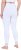 Ulla Popken Lace Trim Leggings White - Džinsi & Bikses Lielos Izmēros – Plus Size - 