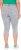 Ulla Popken Denim Fringed Hem Capris Grey - Džinsi & Bikses Lielos Izmēros – Plus Size - 