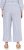 Ulla Popken Coastal Stripe Linen Blend Elastic Waist Culottes Blue - Džinsi & Bikses Lielos Izmēros – Plus Size - 