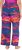 Ulla Popken Abstract Sunset Elastic Waist Palazzo Pants Orange - Džinsi & Bikses Lielos Izmēros – Plus Size - 