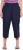 Ulla Popken Stretch Fit Paper Bag Culottes Navy - Džinsi & Bikses Lielos Izmēros – Plus Size - 