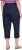 Ulla Popken Stretch Fit Paper Bag Culottes Navy - Džinsi & Bikses Lielos Izmēros – Plus Size - 