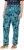 Ulla Popken Tropical Leaf Print Elastic Waist Pants Blue - Džinsi & Bikses Lielos Izmēros – Plus Size - 