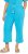 Ulla Popken Muslin Elastic Waist Culottes Blue - Džinsi & Bikses Lielos Izmēros – Plus Size - 
