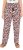 Ulla Popken Leopard Print Elastic Waist Pants White - Džinsi & Bikses Lielos Izmēros – Plus Size - 