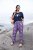 Ulla Popken Seashell Print Elastic Waist Pants Blue - Džinsi & Bikses Lielos Izmēros – Plus Size - 
