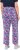 Ulla Popken Seashell Print Elastic Waist Pants Blue - Džinsi & Bikses Lielos Izmēros – Plus Size - 