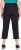 Ulla Popken Ultra Light Triple Function Cropped Softshell Pants Black - Džinsi & Bikses Lielos Izmēros – Plus Size - 