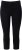 Ulla Popken Cropped Jeggings Black - Džinsi & Bikses Lielos Izmēros – Plus Size - 