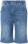 Ulla Popken Denim Wide Leg Elastic Waist Bermuda Shorts Blue Denim - Džinsi & Bikses Lielos Izmēros – Plus Size - 