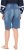 Ulla Popken Denim Wide Leg Elastic Waist Bermuda Shorts Blue Denim - Džinsi & Bikses Lielos Izmēros – Plus Size - 