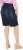 Ulla Popken Denim Wide Leg Elastic Waist Bermuda Shorts Denim Blue - Džinsi & Bikses Lielos Izmēros – Plus Size - 