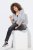 Ulla Popken Raw Edge Stretch Fit Jeans Black - Džinsi - Sieviešu džinsi lielos izmēros