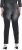 Ulla Popken Rivet Detail Stretch Fit Boyfriend Jeans Black - Džinsi & Bikses Lielos Izmēros – Plus Size - 