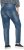 Ulla Popken Decorative Seam Stretch Fit Boyfriend Jeans Blue - Džinsi & Bikses Lielos Izmēros – Plus Size - 