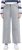 Ulla Popken Embroidered Wide Leg Fringed Hem Jeans Grey - Džinsi & Bikses Lielos Izmēros – Plus Size - 